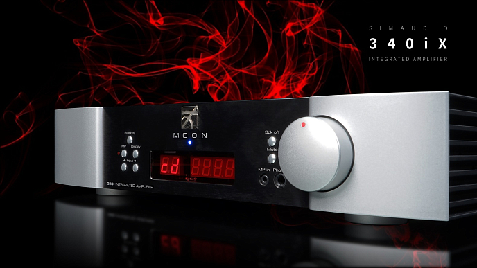 Integrated amplifier Moon by Simaudio 340i D3PX Black - img.6