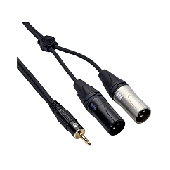 Cable Bespeco EAYMS2MX500R Black 5.0m
