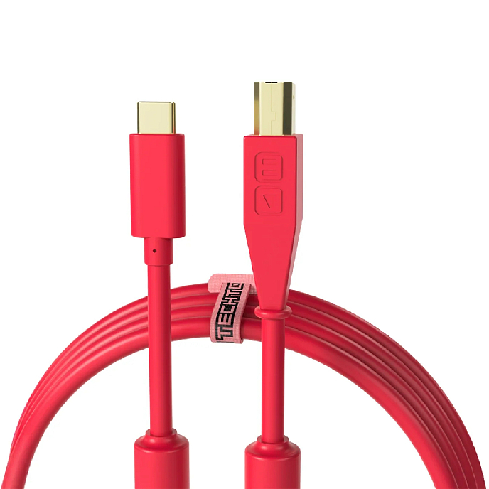 Cable DJTT Chroma Cables USB-C - USB-B Red 1.5m - img.0