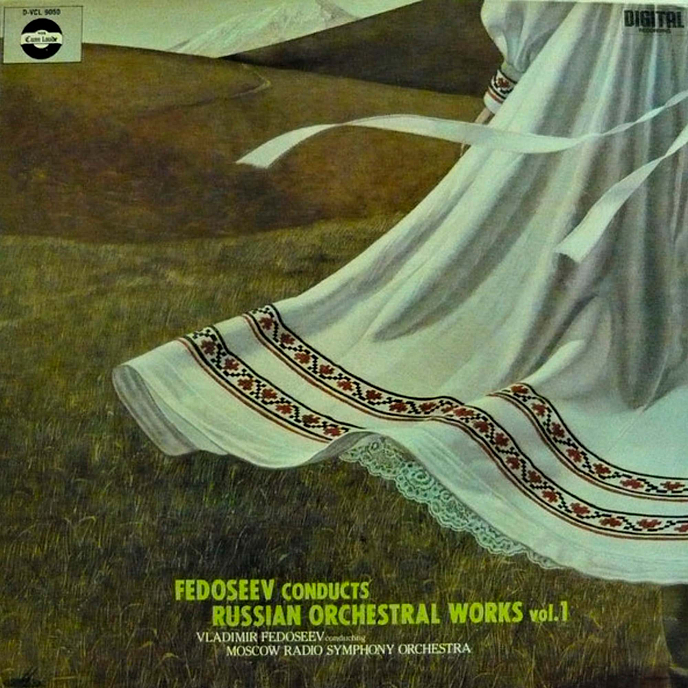 Vinyl Record Fedoseev Conduct - Russian Orchestral Works Vol.1 (Japanese Print) - img.0