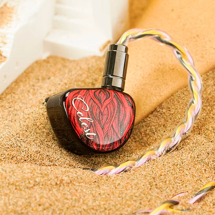 In-ear headphones Celest Yaksha Blood Red - img.4