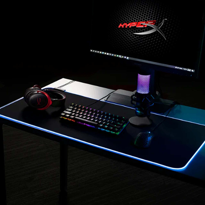 Mouse pad HyperX Pulsefire Mat Mousepad RGB black - img.6