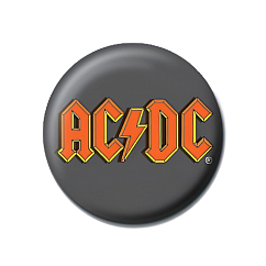 Souvenir Pyramid AC/DC (Logo Button Badges)