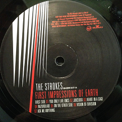 Vinyl Record The Strokes - First Impressions Of Earth LP