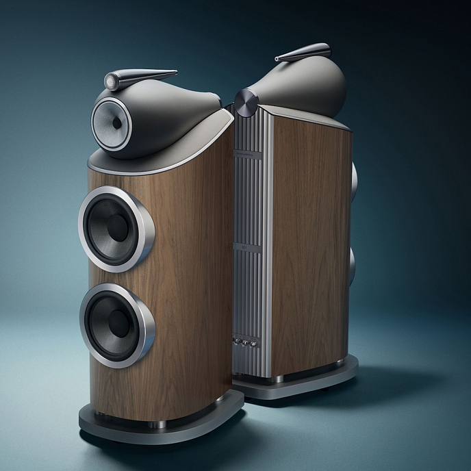 Floorstanding Speakers Bowers & Wilkins 802 D5 Light Walnut - img.12