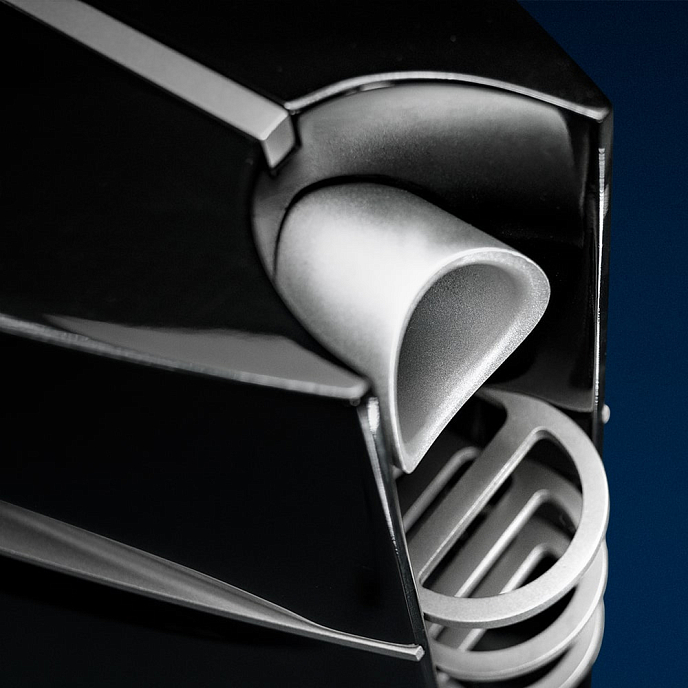 Bookshelf speakers Borresen M1 White Piano Lacquer - img.6