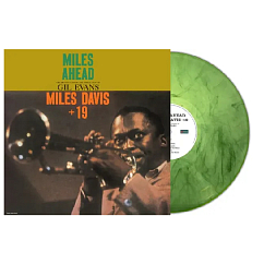 Vinyl Record Miles Davis + 19, Gil Evans – Miles Ahead (Limited Edition, Yellow/Green Marble) LP