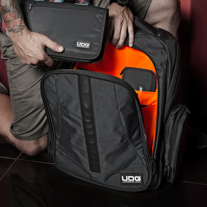 Backpack UDG Ultimate Backpack Black/Orange - img.1