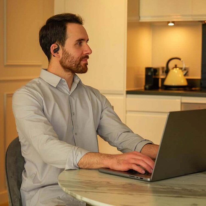 Wireless Headphones Shokz OpenFit Black - img.7