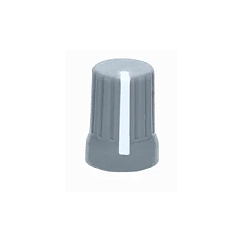 DJTT Chroma Caps Super Knob 90° (Rubber) Light Gray