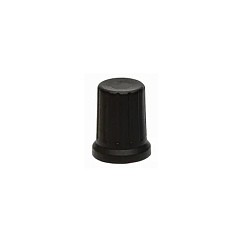 DJTT Chroma Caps Thin Encoder Knob (Plastic) Chrome Black