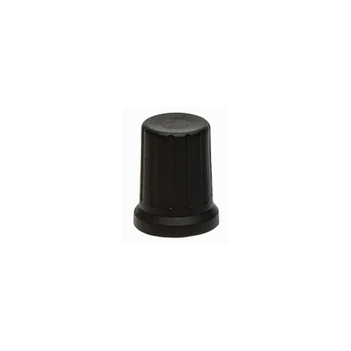 DJTT Chroma Caps Thin Encoder Knob (Plastic) Chrome Black - img.0