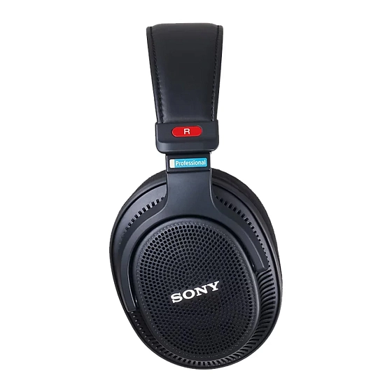 Monitor headphones Sony MDR-MV1 Black - img.0