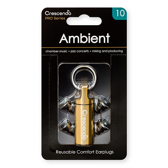 Earplugs for musicians Crescendo PRO Ambient 10 - img.0