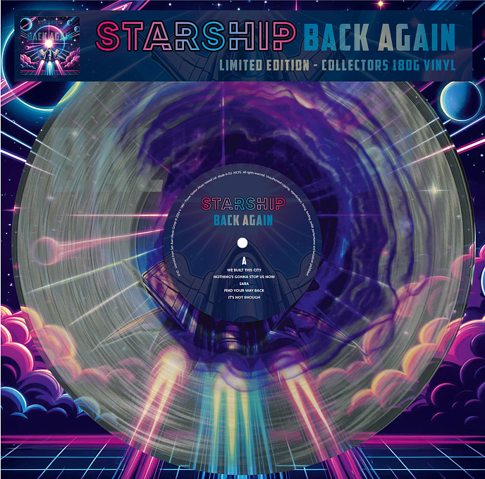 Vinyl Record Starship – Starship Back Again - Clear/Purple - LP - img.2