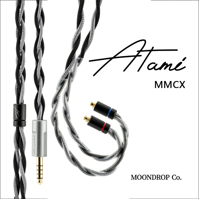Cable MoonDrop Atami MMCX - 4.4mm 1.28m - img.0