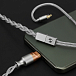 - img.5 Cable ddHiFi M198C USB-C - 2-pin Silver - img.5