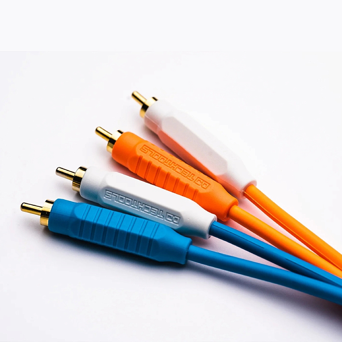 Cable DJTT Chroma Cables 2RCA - 2RCA Orange 2m - img.3