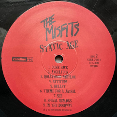 Vinyl Record The Misfits - Static Age LP
