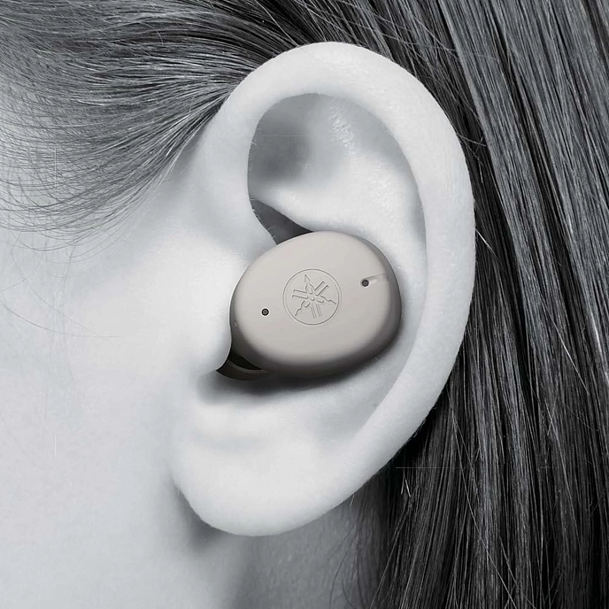 Wireless Headphones Yamaha TW-E3C Beige - img.10