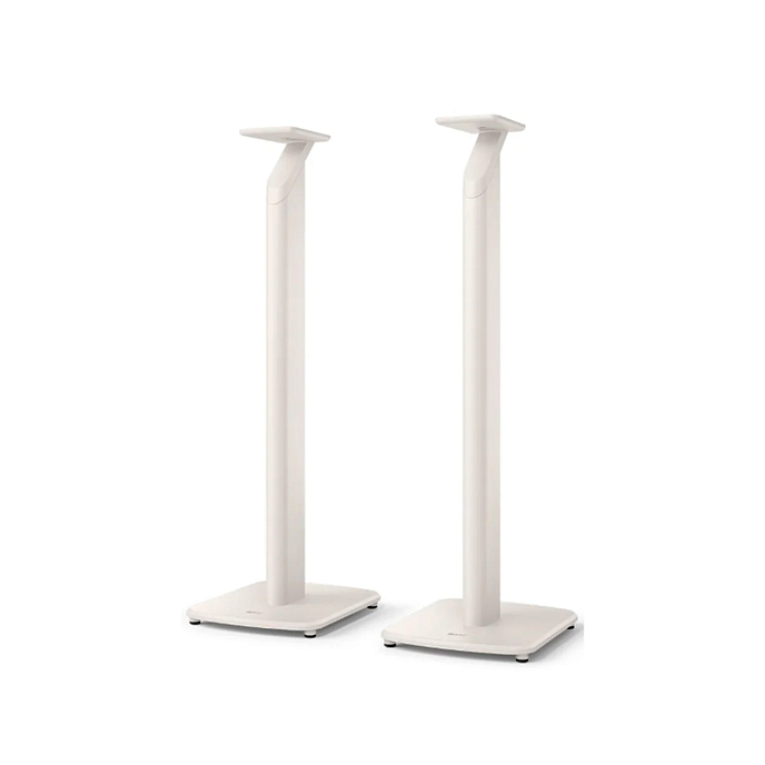 Kit KEF LSX II Mineral White + KEF S1 Floor Stand Mineral White - img.4