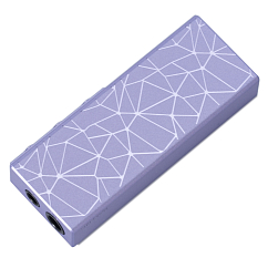 Headphone amplifier with DAC Cayin RU3 Purple