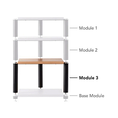 Hi-Fi Stand NorStone Copenhagen 3 Oak