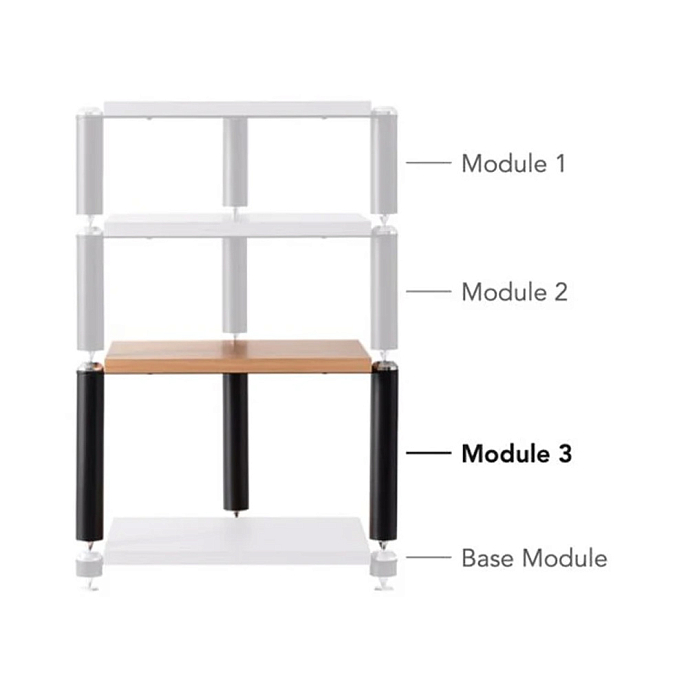 Hi-Fi Stand NorStone Copenhagen 3 Oak - img.1