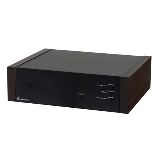 Phono Stage Pro-Ject Phono BOX DS2 Black Eucalyptus - img.0