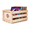 Crosley Record Storage Crate natural