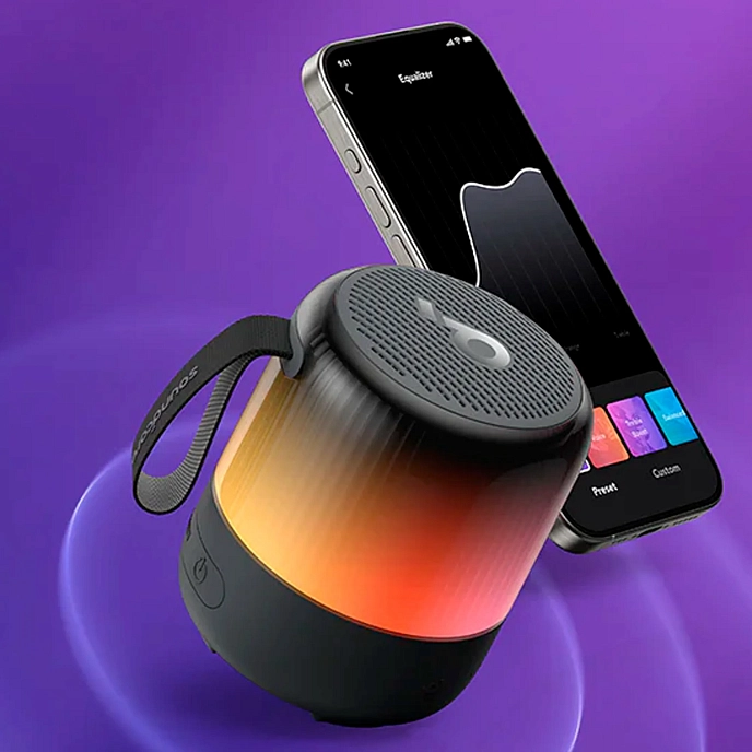 Portable speaker Anker Soundcore Glow Mini Black - img.4