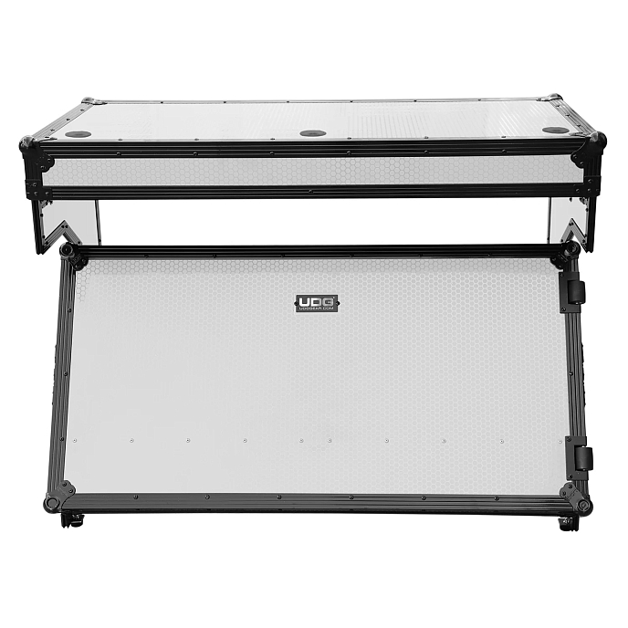 Table UDG Ultimate Flight Case Portable Z-Style DJ Table Plus White - img.2
