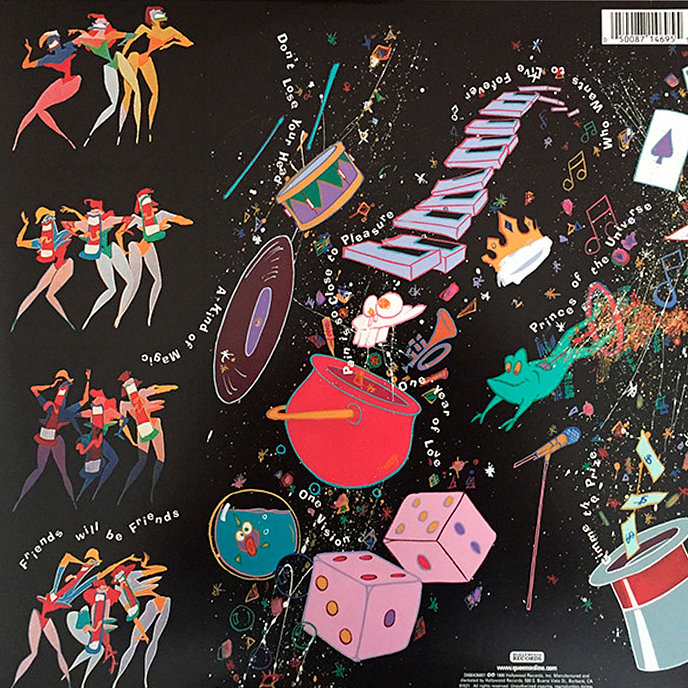 Vinyl Record Queen - A Kind of Magic (Japanese Print) - img.1