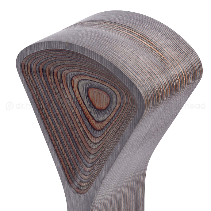 Headphone stand Dr.Head Under Wood Snowstorm 2 Black Brown - img.4