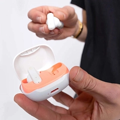 Wireless Headphones Skullcandy Smokin Buds Orange Glow