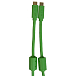Cable UDG Ultimate Audio Cable USB-C - USB-C Straight 1.5m Green - img.1