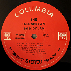Vinyl Record Bob Dylan - The Freewheelin' Bob Dylan