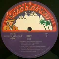Vinyl Record Kiss - Kiss