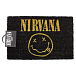Floor mat Pyramid Nirvana Smiley (Doormat) Black/Yellow 40x60cm - img.1