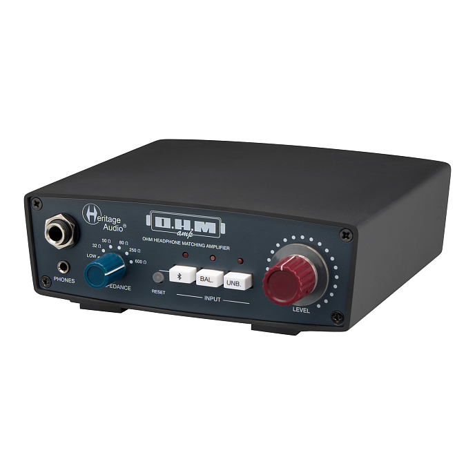 Headphone Amplifier Heritage Audio O.H.M Amp Black Blue - img.4