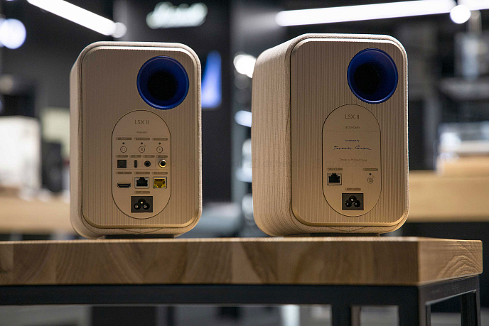 Speaker System KEF LSX II Soundwave by Terence Conran Edition - img.1