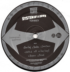 Vinyl Record System Of A Down - Toxicity