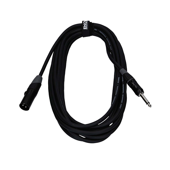 Cable ENOVA EC-A1-XLMPLM2-5 Black XLR(m) - 6.3mm 5m - img.1