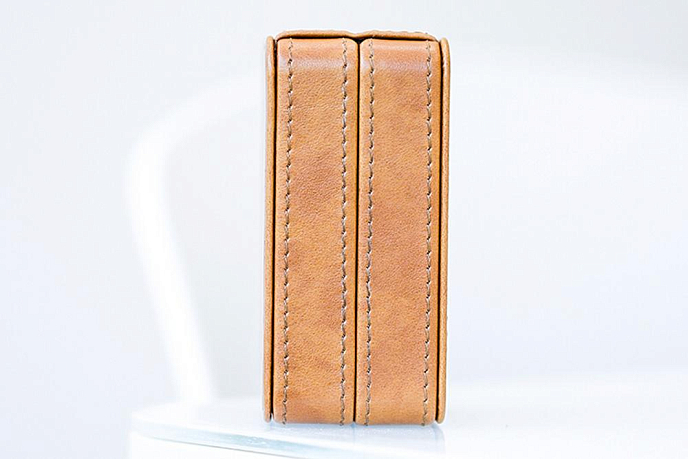 Headphone case Shanling C2 Leather Box Brown - img.4