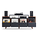 Hi-Fi Stand NorStone Oslo Vinyl 1600 Black/Walnut - img.1