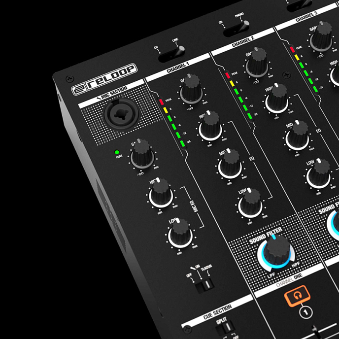 Mixing console Reloop RMX-44 BT Black - img.5