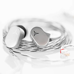 In-ear headphones MoonDrop LAN Silver