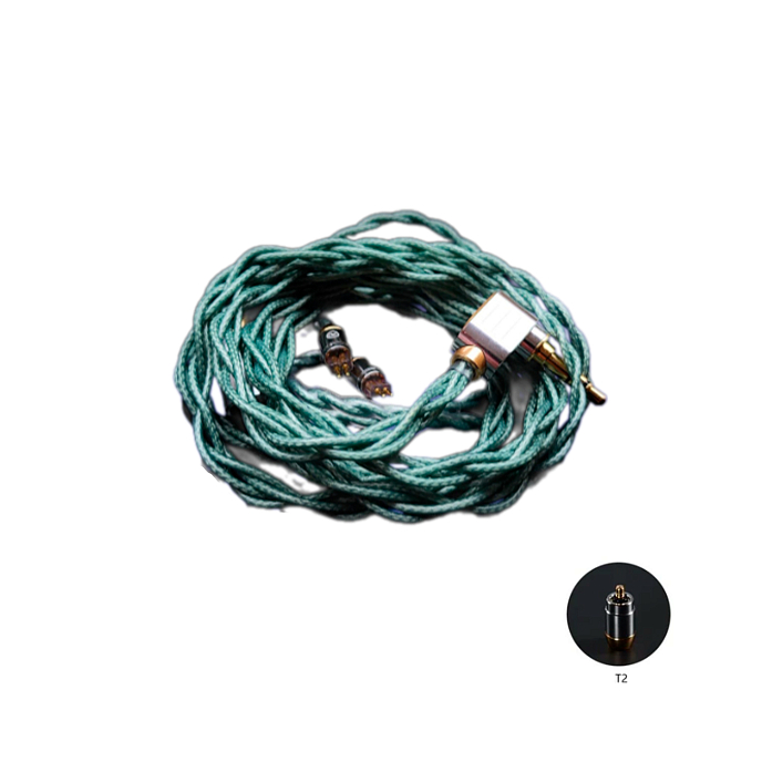 Cable ddHiFi BC125A (Air Ocean) t2 connector 3.5mm l-shaped 120cm - img.0