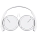 Headphones Sony MDR-ZX110AP white - img.1 Headphones Sony MDR-ZX110AP white - img.1