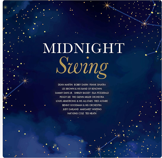 Vinyl Record Various – Midnight Swing - Gold Marbled - LP - img.0
